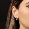 Серьги с бриллиантом