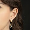 Серьги-подвески с бриллиантами