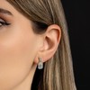 Серьги с бриллиантом