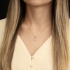 Подвеска с бриллиантом