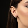 Серьги с бриллиантом