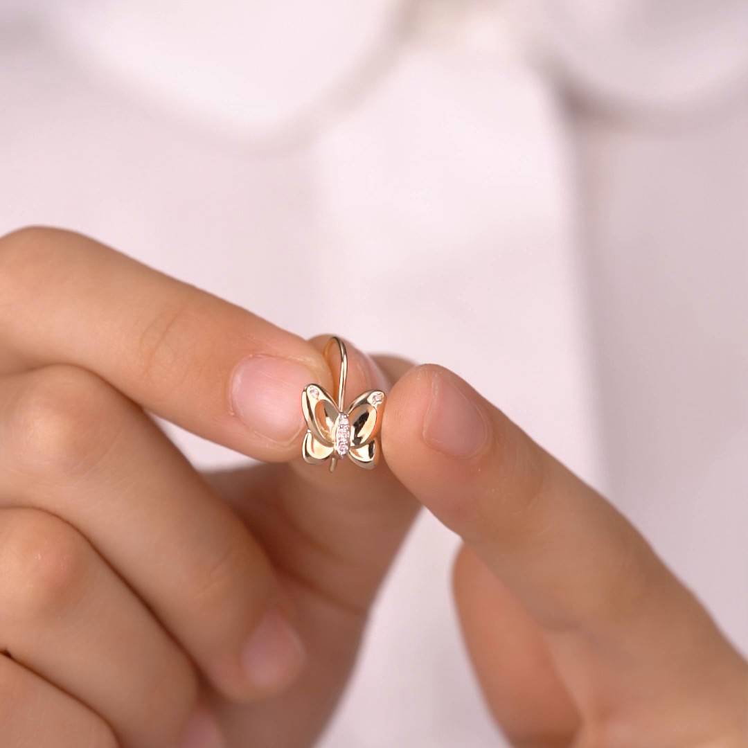 Серьги детские