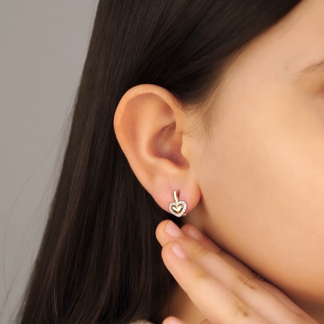 Серьги детские