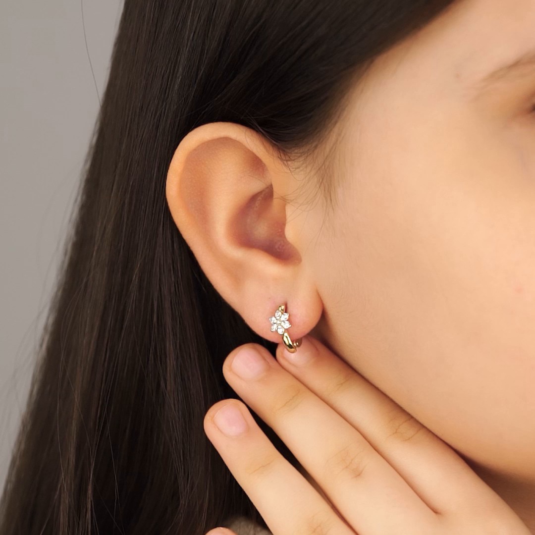Серьги детские
