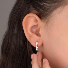 Серьги с бриллиантами