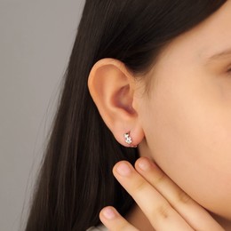 Серьги детские